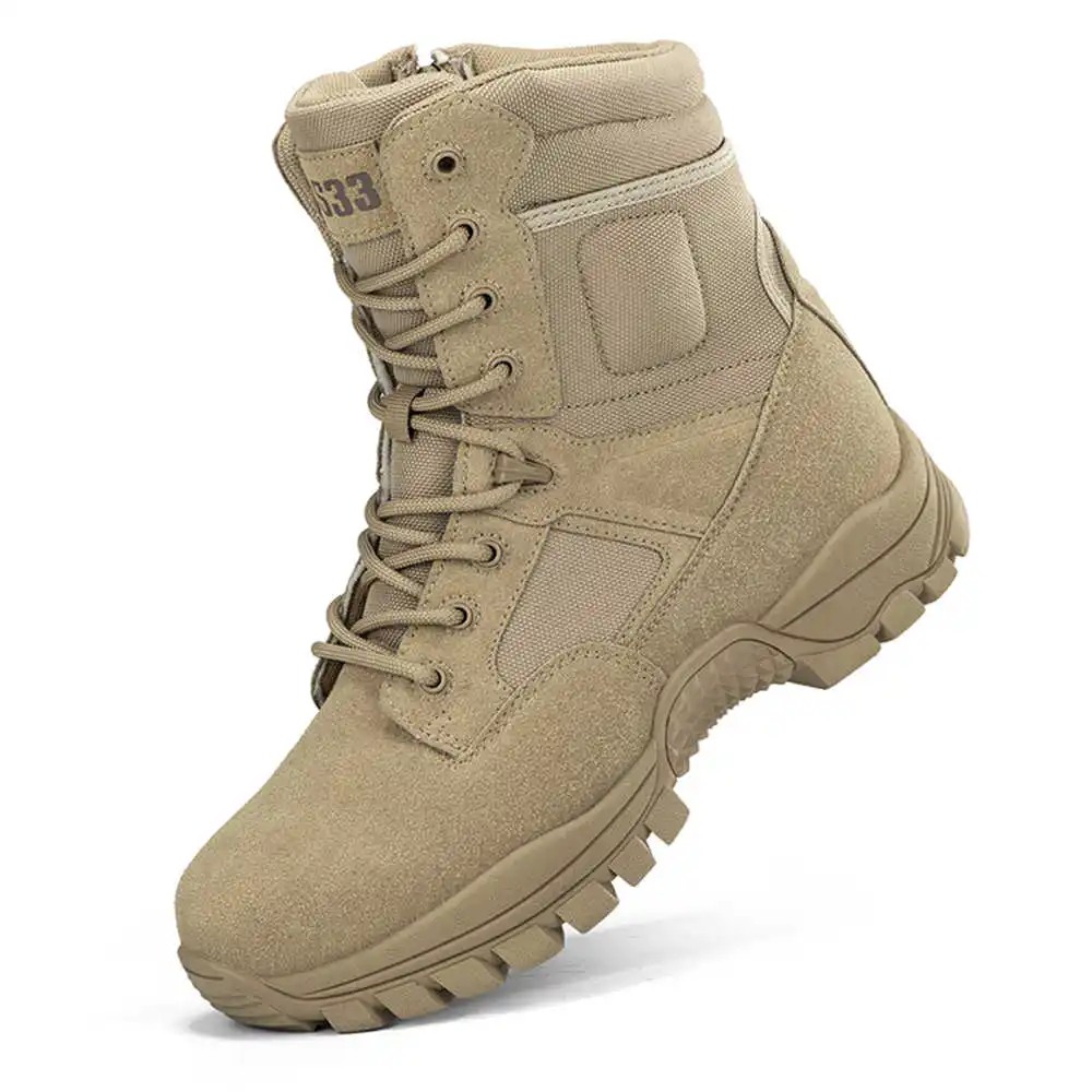 Luxury Lifestyle Experiences - Nonslip Genuine Leather Hiking Boots Designer