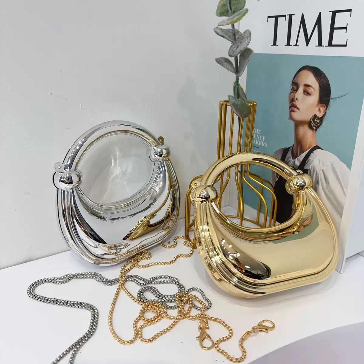 Mini Golden Evening Bag Purses - مراجعة Luxury Lifestyle وسعره