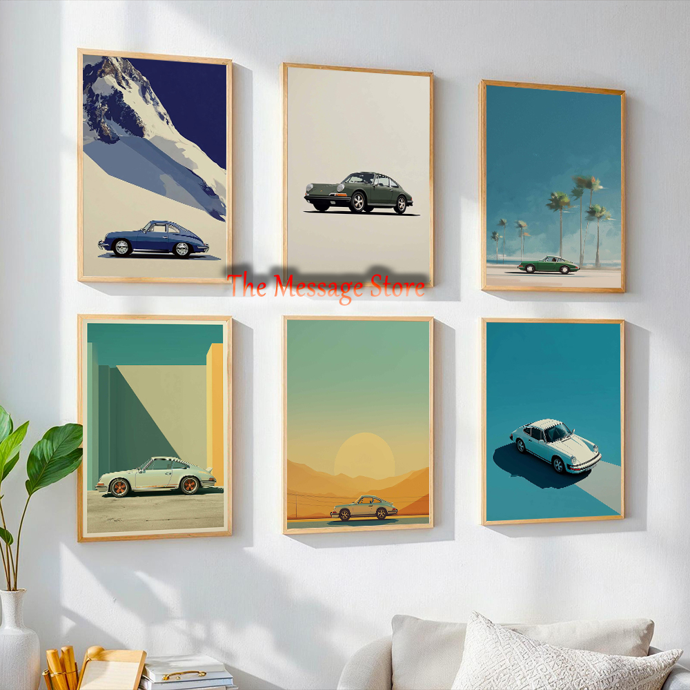 Vintage Sports Car Minimalist  - مراجعة Luxury Lifestyle Japan وسعره