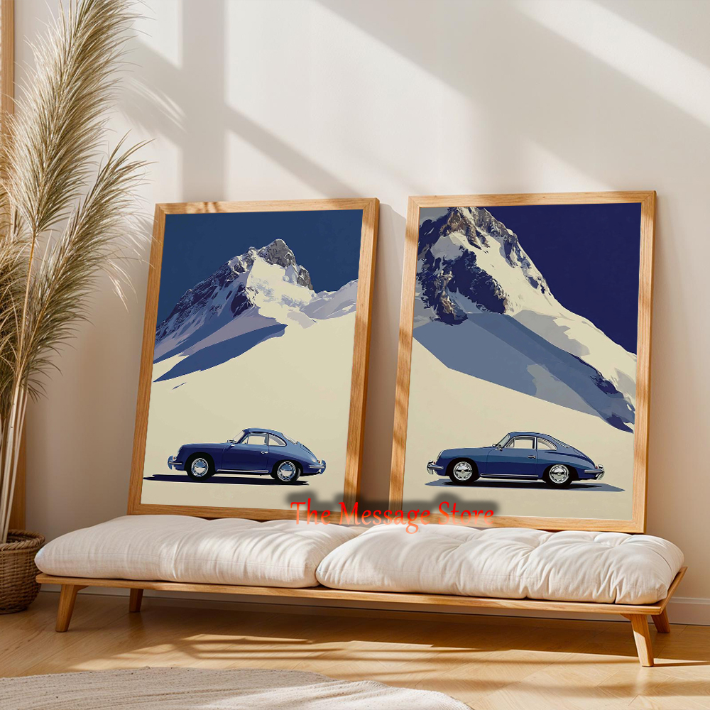 Vintage Sports Car Minimalist  - مراجعة Luxury Lifestyle Japan وسعره