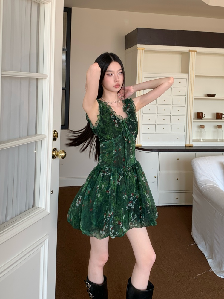 CHEERART Tulle Green Floral Ru - مراجعة Luxury Lifestyle وسعره